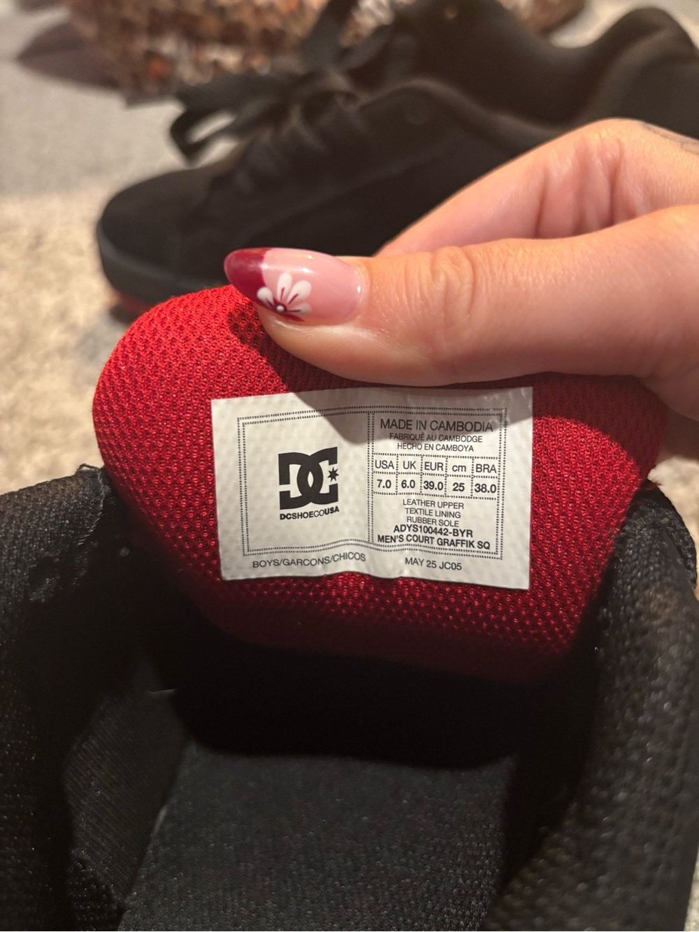 Dc men’s court graffik shoes - Picture 2 of 4
